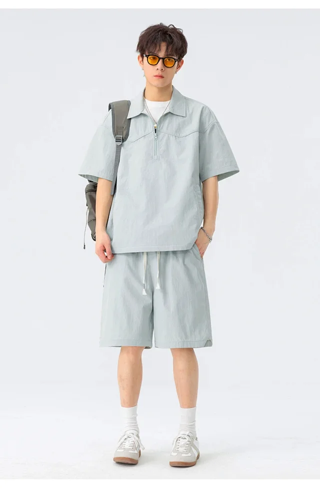 NASA Men's Ice Silk Short Sleeve Shirt Detail