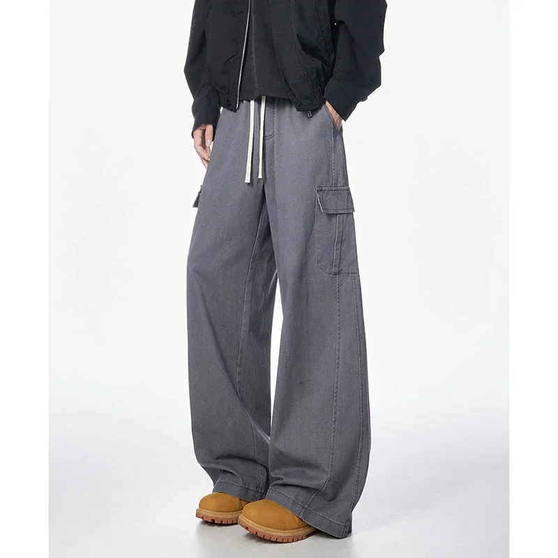 Unisex Vintage Cotton Cargo Pants