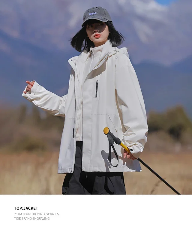 Unisex Mountain Windbreaker for Outdoor Detail