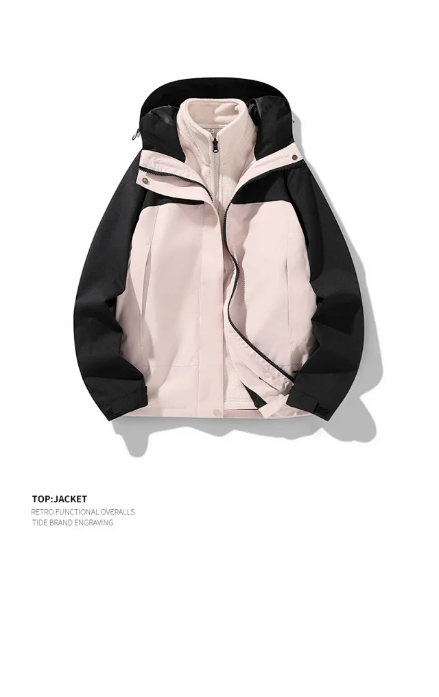Outdoor Waterproof Hooded Jackets Detail