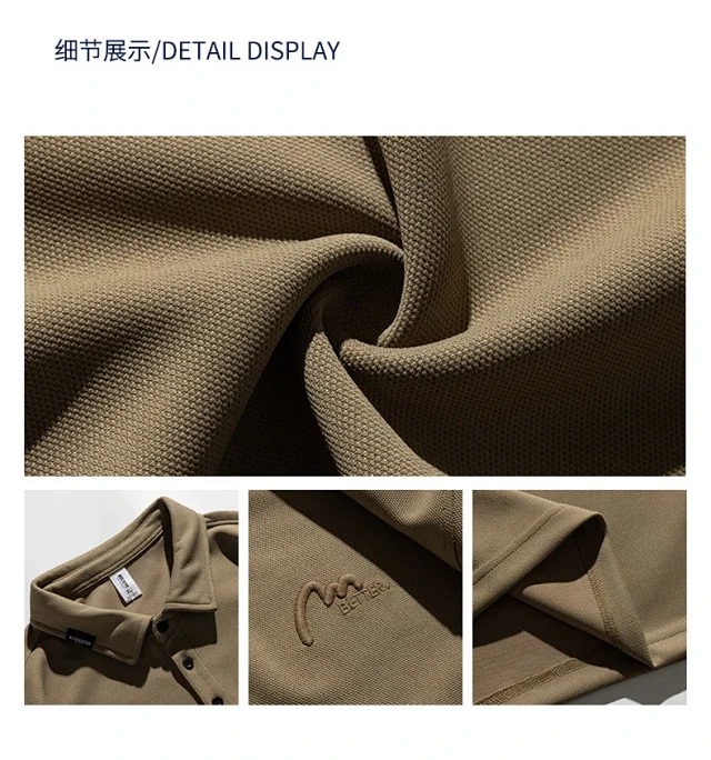 Men's Polo T-shirt Detail