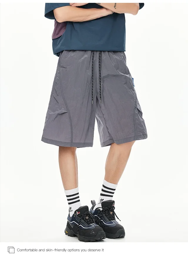 Men's Summer New Mountain Outdoor Work Shorts Detail