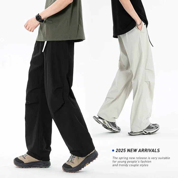 2025 Mens Parachute Pants: Waterproof, Lightweight & Stylish