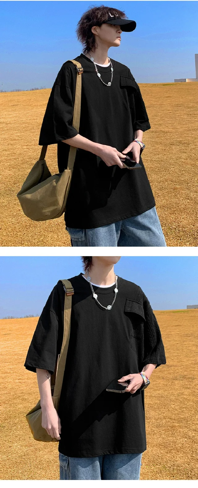 2025 Summer Men's T-shirt Detail