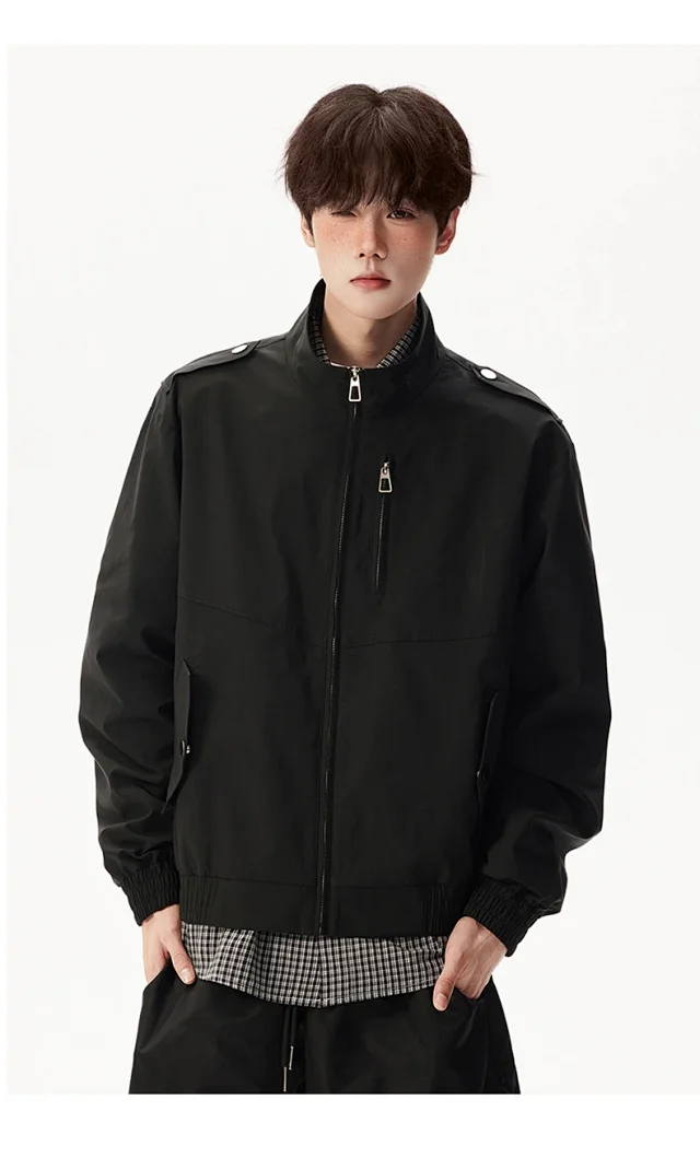 Retro Pilot Jacket for Couples Detail