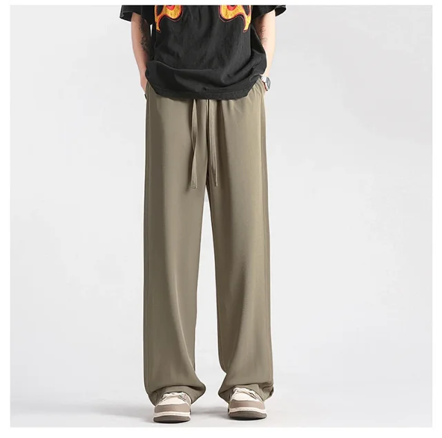 NASA Men's Summer Ice Silk Trousers Detail