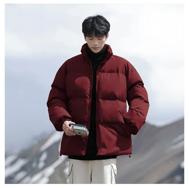 Ins Trendy Unisex Cotton Jacket Detail