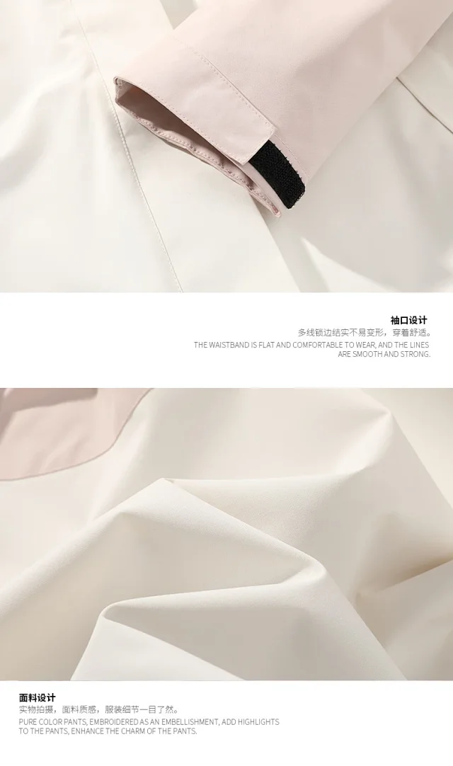 Outdoor Waterproof Hooded Jackets Detail