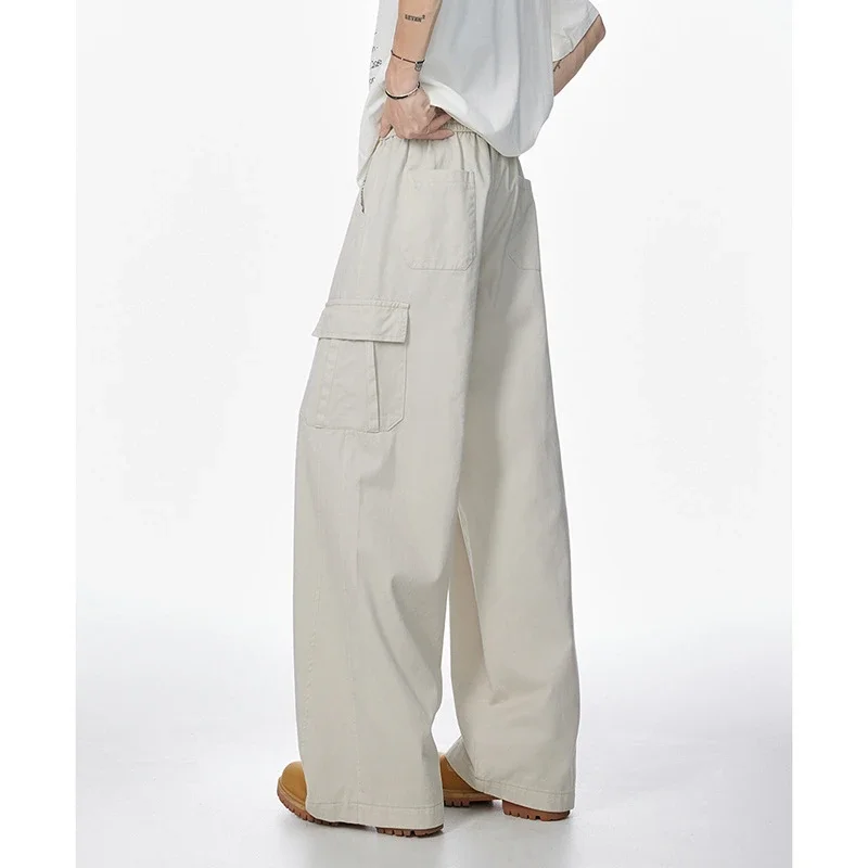Unisex Vintage Cotton Cargo Pants