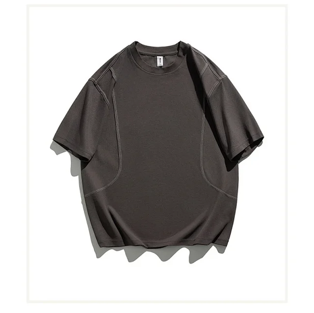 Men's Summer Crew Neck T-shirt Detail