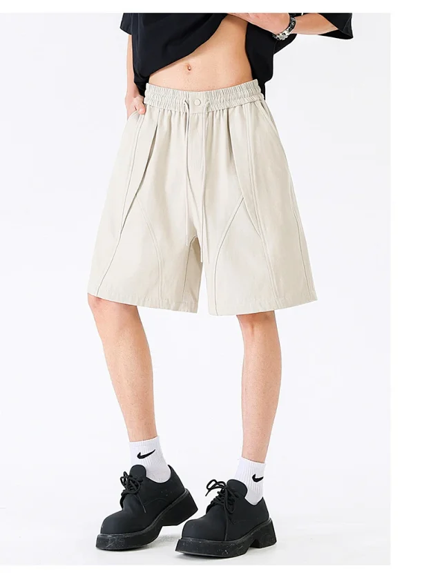 NASA High-street Hong Kong-style Shorts for Men Detail