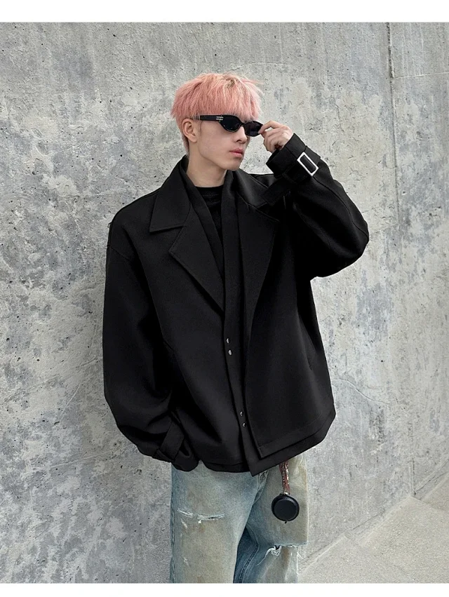 NASA Men's Spring Loose Blazer Detail