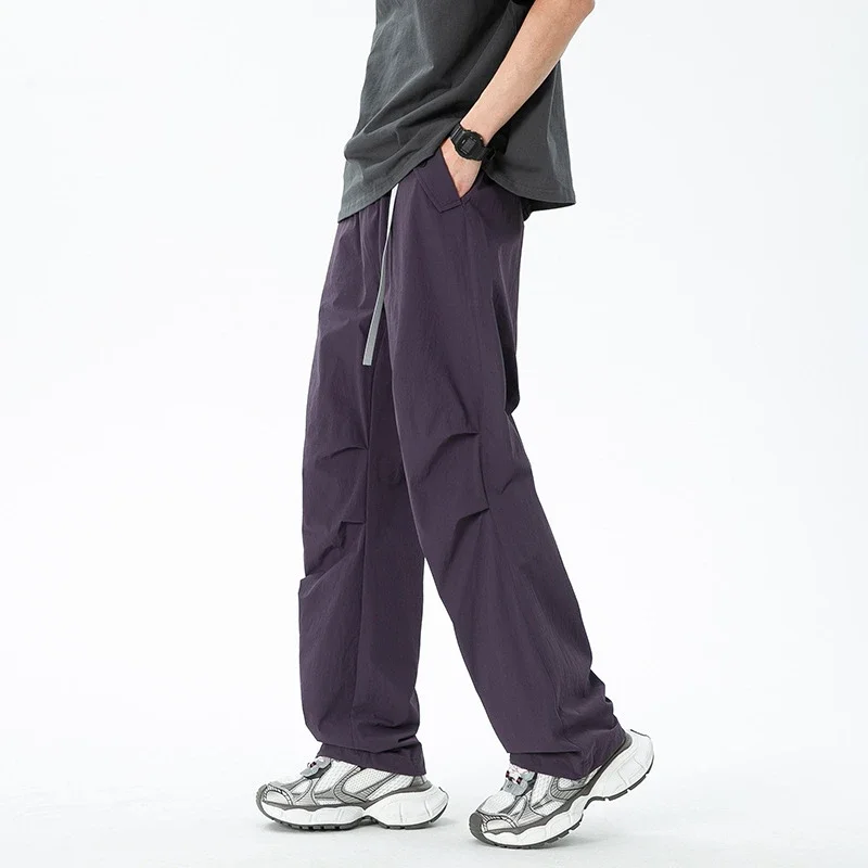 2025 Mens Parachute Pants: Waterproof, Lightweight & Stylish