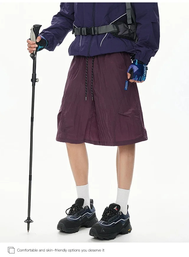 Men's Summer New Mountain Outdoor Work Shorts Detail