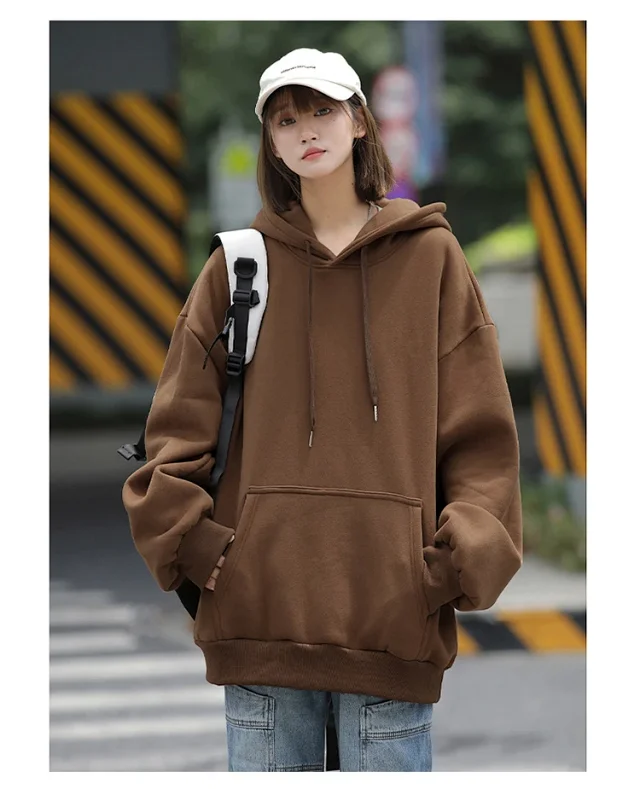 Unisex Winter Fleece Hoodie Detail