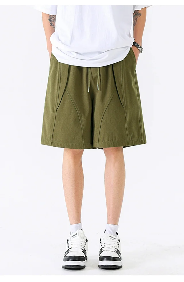 NASA High-street Hong Kong-style Shorts for Men Detail