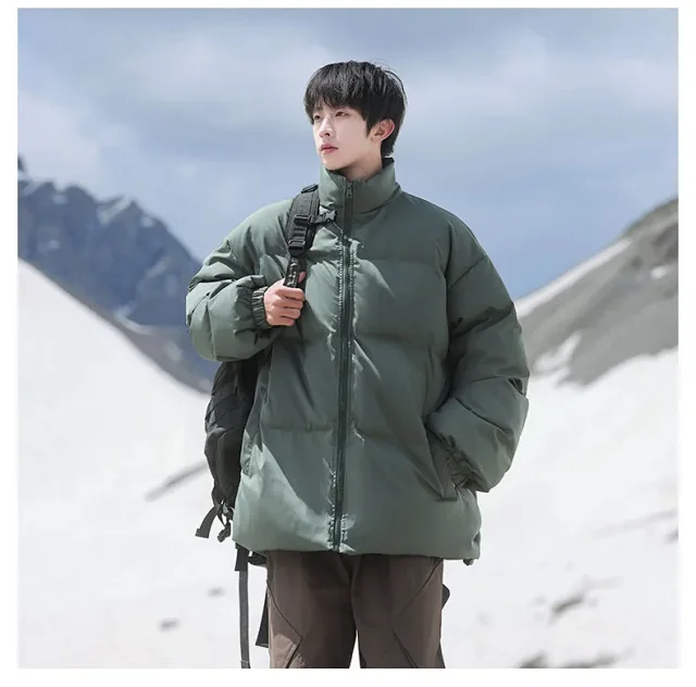 Ins Trendy Unisex Cotton Jacket Detail