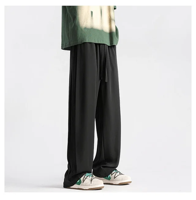 NASA Men's Summer Ice Silk Trousers Detail