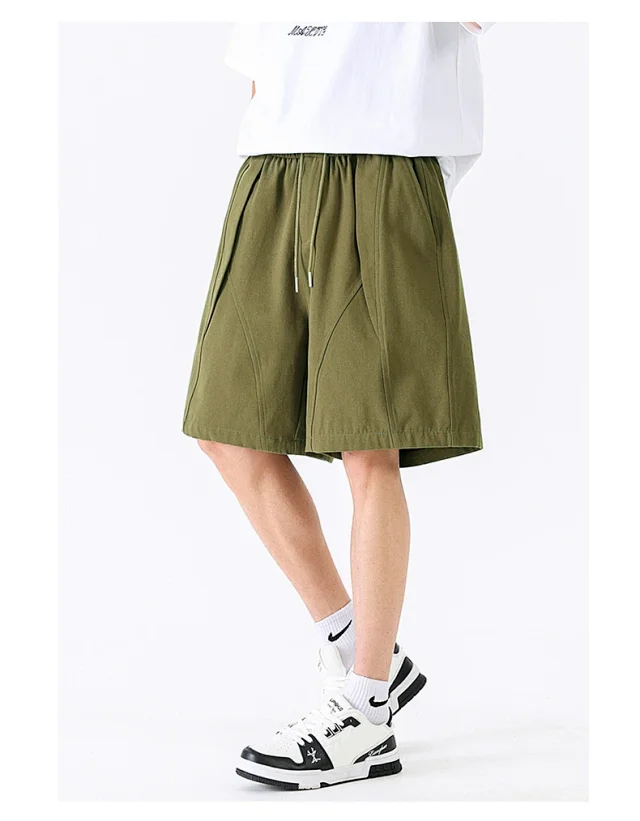 NASA High-street Hong Kong-style Shorts for Men Detail