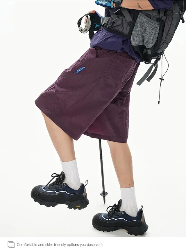 Men's Summer New Mountain Outdoor Work Shorts Detail