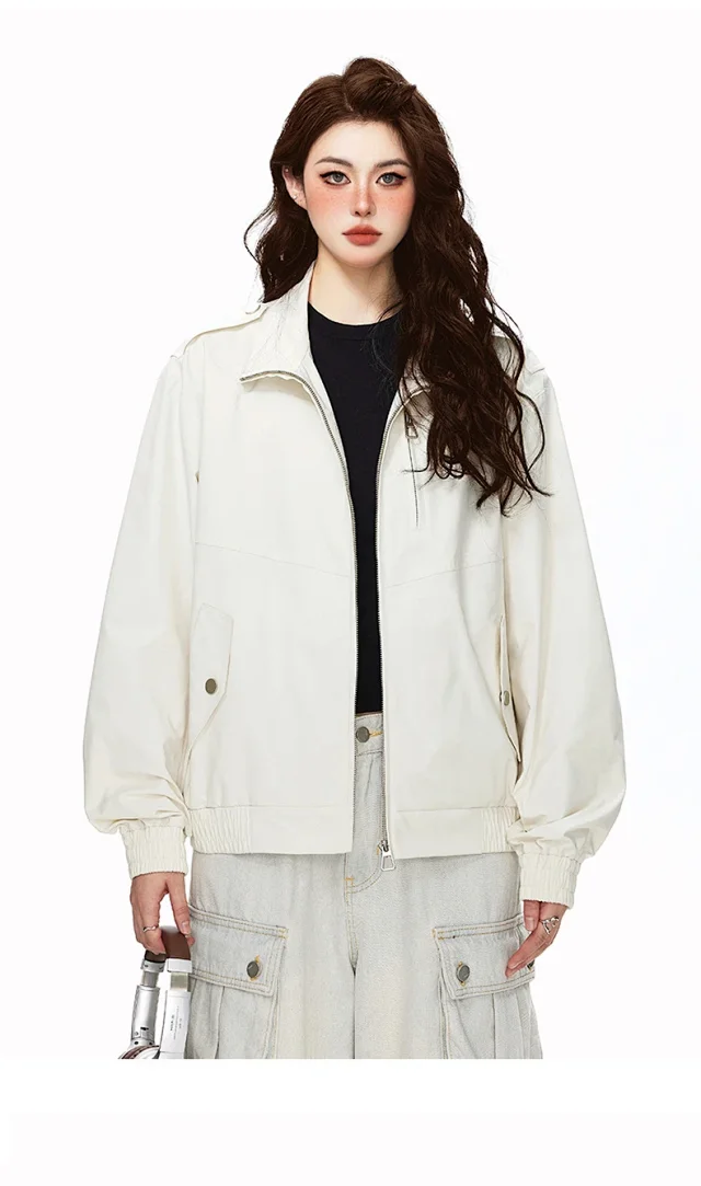 Retro Pilot Jacket for Couples Detail