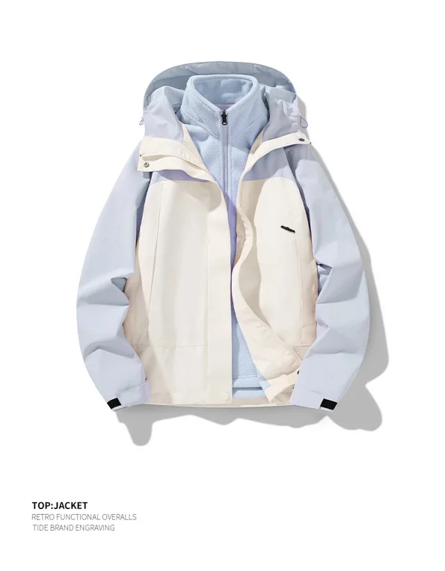 Outdoor Waterproof Hooded Jackets Detail