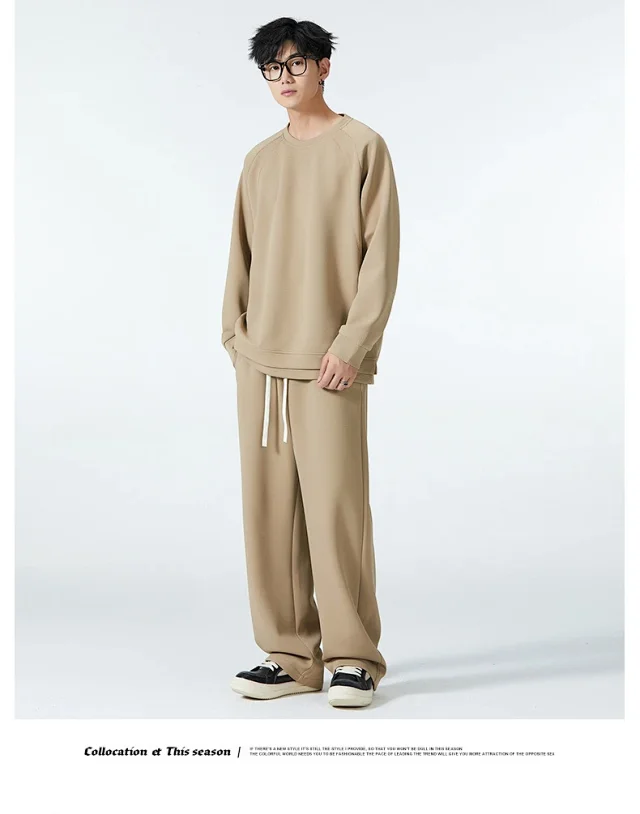 Autumn Men's Trendy Sportswear Set Detail