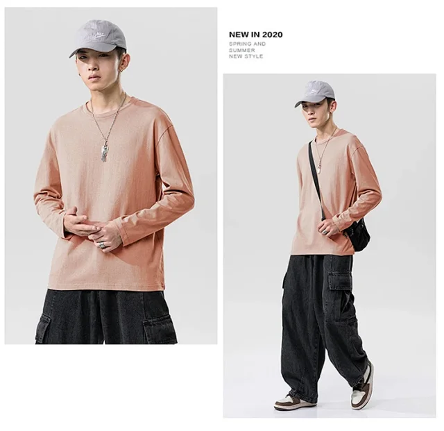 Men's Long-sleeve T-shirts (Couple Style) Detail