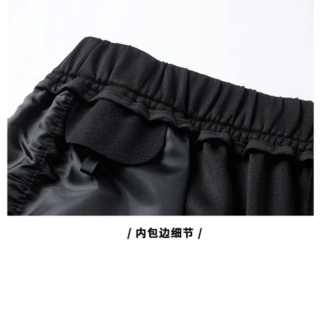 American Trendy Brand Snap Button Shorts for Men - Summer 2025 New Detail