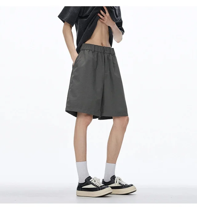 Men's Summer Sporty Loose Beach Shorts Detail