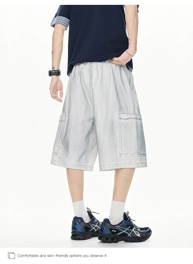 Shorts Boy Retro Summer Mid-lengths Detail