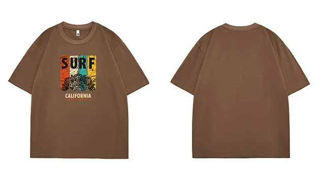Men's Summer T-shirt: Vintage, Heavyweight, Drop - Shoulder Detail