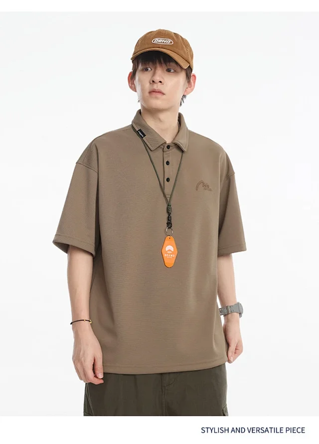 Men's Polo T-shirt Detail