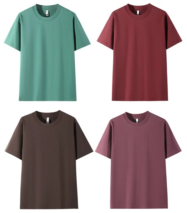 Loose Crewneck Short-Sleeve T-Shirt Detail