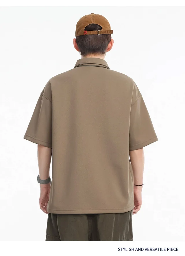 Men's Polo T-shirt Detail