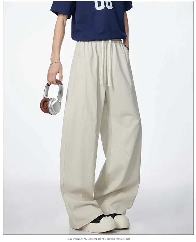 2025 New American High - Street Straight Sports Casual Pants Detail