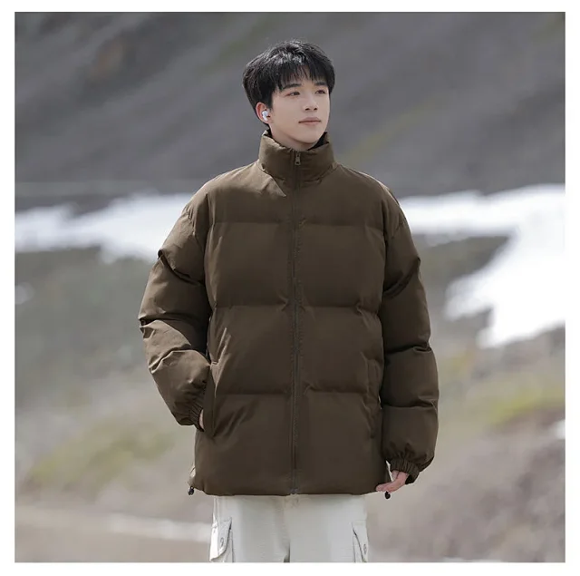 Ins Trendy Unisex Cotton Jacket Detail