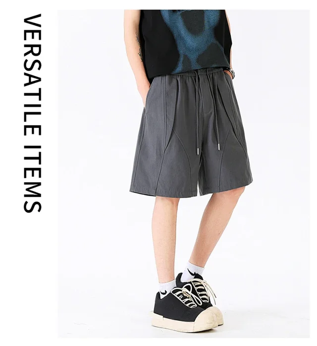 NASA High-street Hong Kong-style Shorts for Men Detail