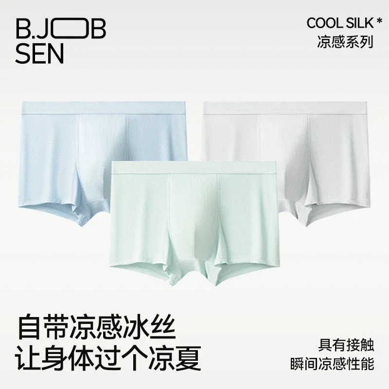 Men's 2025 Ice Silk Boxer Briefs