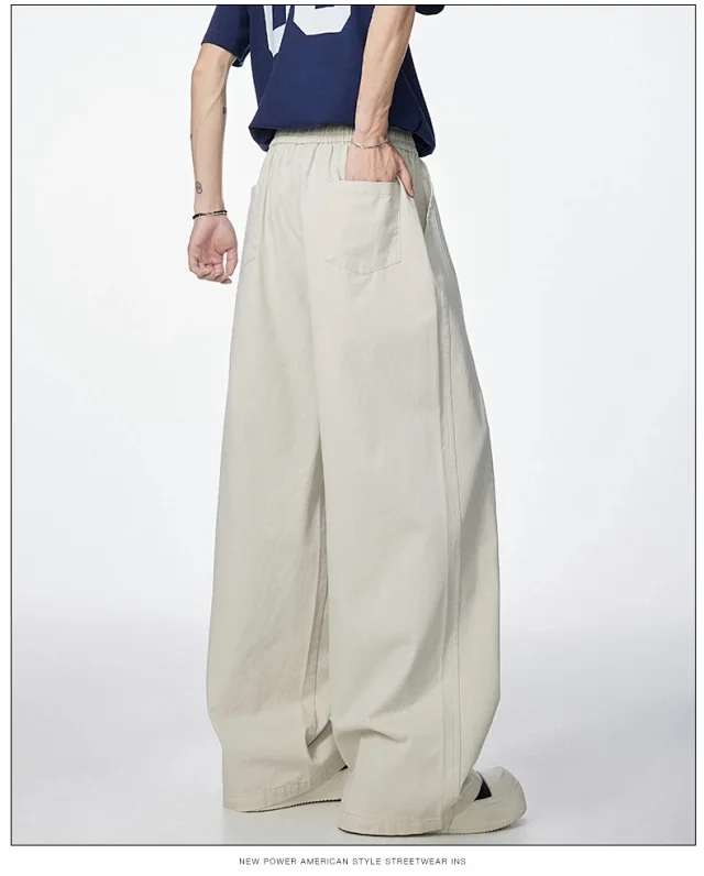 2025 New American High - Street Straight Sports Casual Pants Detail