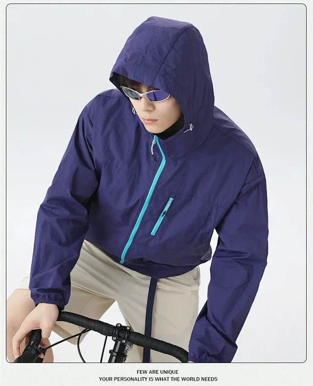 Men's Summer Sun Jacket (Unisex) Detail