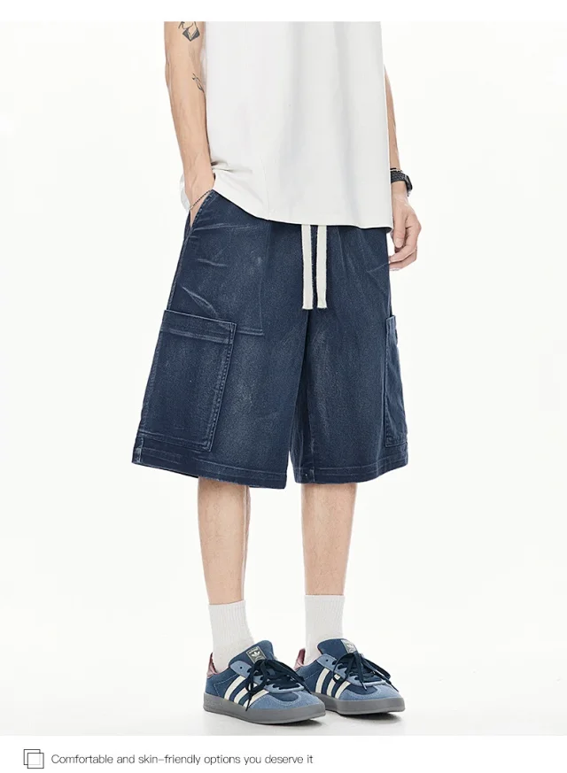 Shorts Boy Retro Summer Mid-lengths Detail