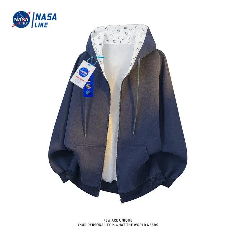 NASA Unisex Hoodie Zip-up