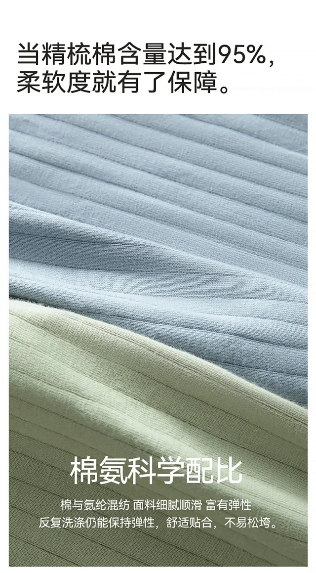 Men's Cotton A-Class: 7A Antibacterial, Breathable Detail