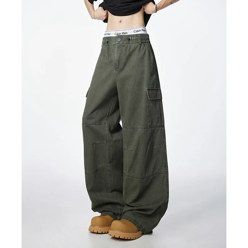 High - Street Retro Parachute Pants (Unisex)