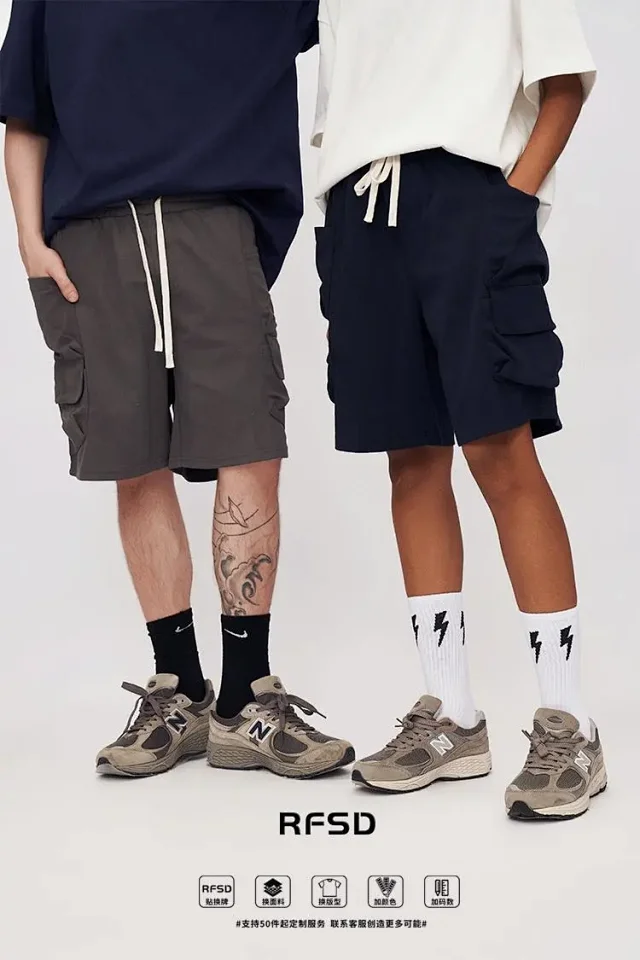 RFSD Men's 2025 Summer Solid Work Shorts Detail