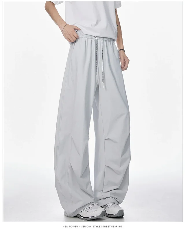 Men's Summer Thin Quick-dry Paratrooper Pants Detail