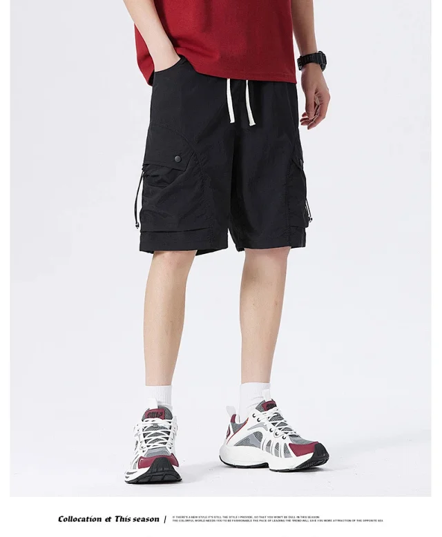 2025 Men's Cargo Shorts: Light, Comfy & Airy Detail