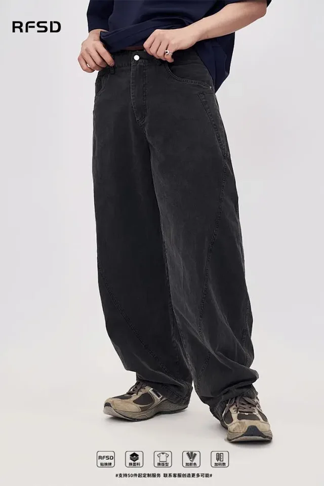 RFSD Men's Retro Distressed Saber Pants 2025 SS Detail