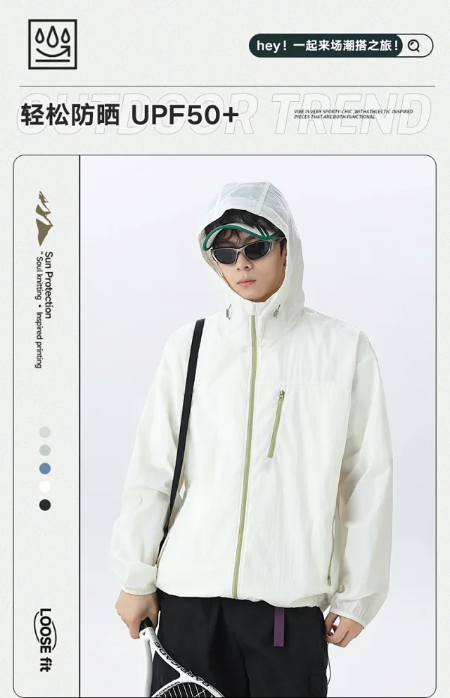2025 Summer New Sun Protective Clothing Unisex Detail